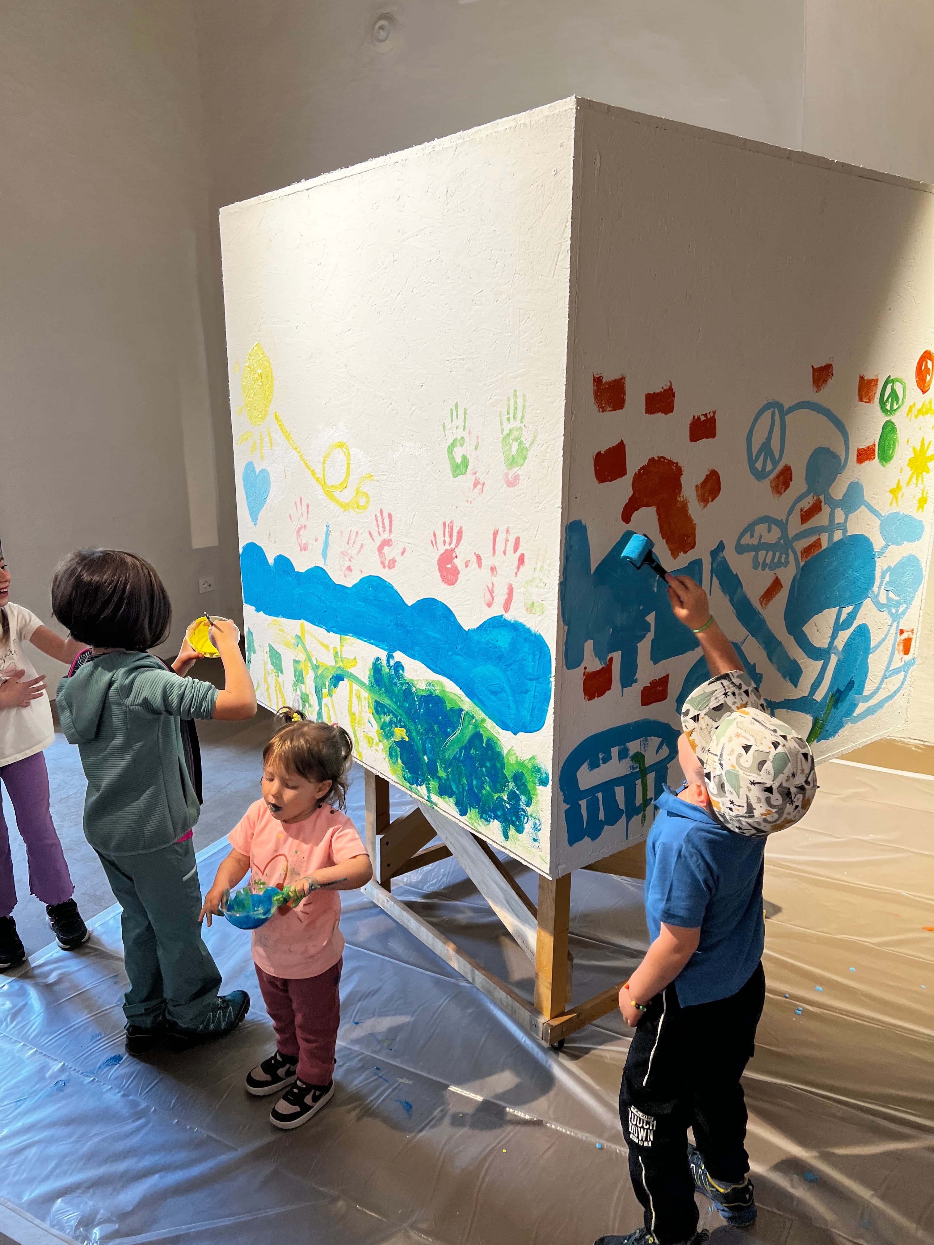 LABORATORIO PITTURA LIBERA - IL CUBO